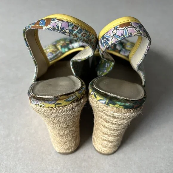 Patchwork Wedge Sandals ASO Alex Russo - Picture 6 of 8